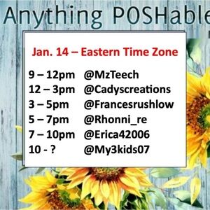 Cadyscreations is LIVE with Anything POSHable!